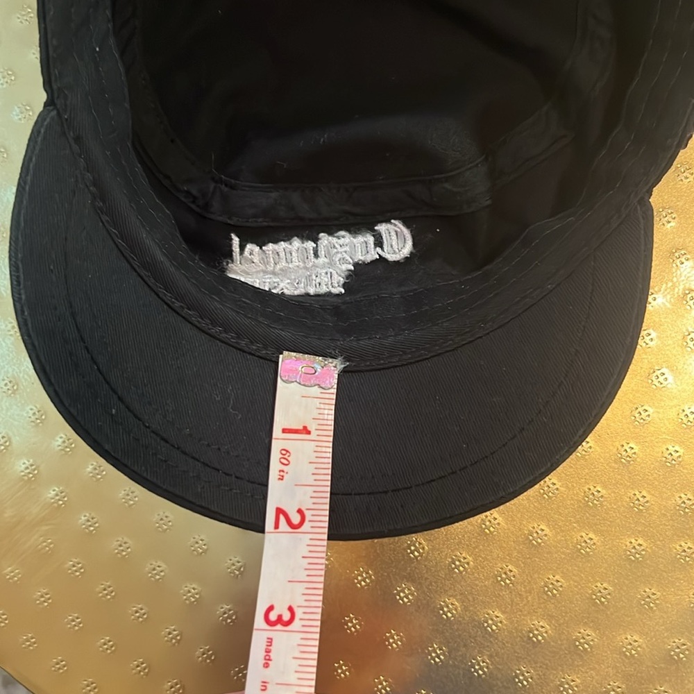 Black Cadet Cap – Cozumel Mexico Adjustable Military Style Hat - Picture 10 of 11